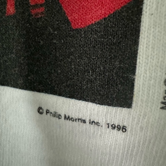 *Rare* Vintage Marlboro Pipestone Pass Map Single Stitch T-shirt 1996 sizeXL - Picture 6 of 6